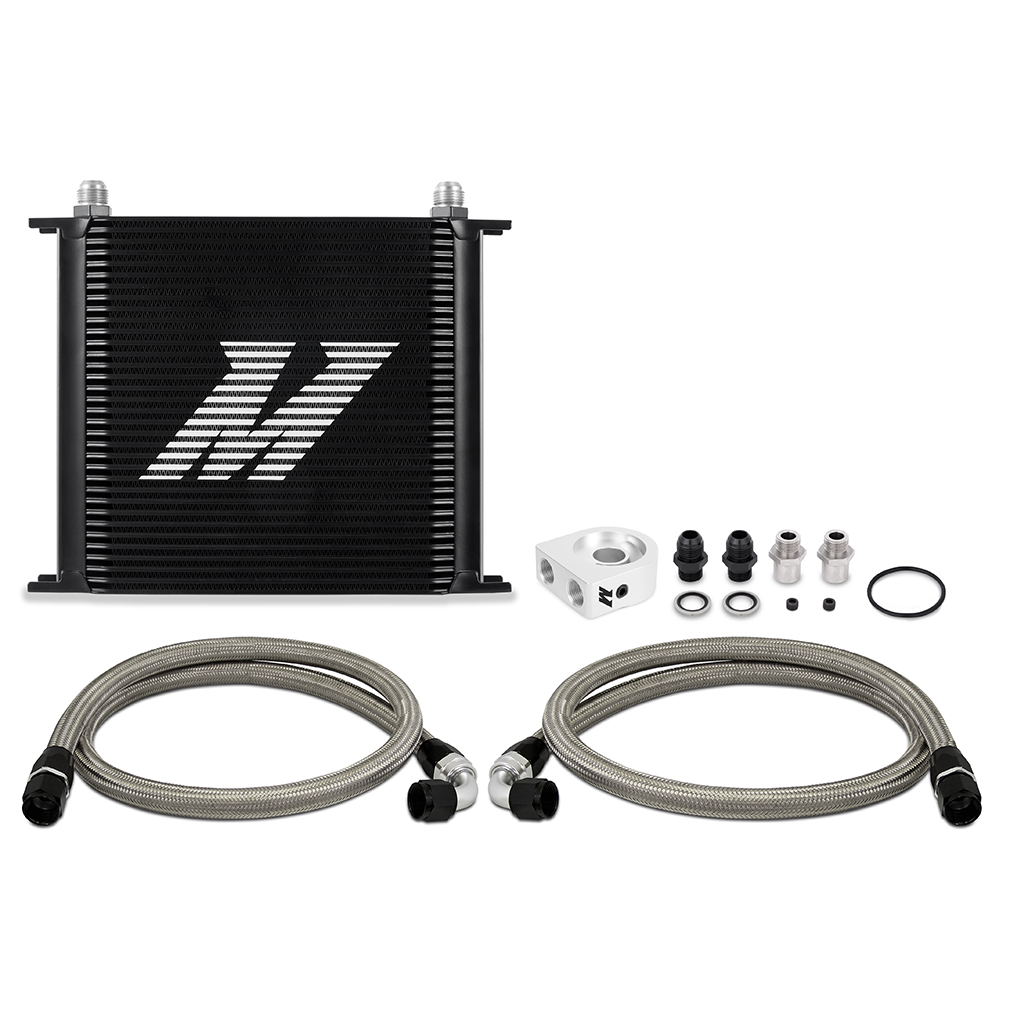Mishimoto — Mishimoto Universal Oil Cooler Kit 34-Row Black
Uni. Oil Cooler Kit - view 6